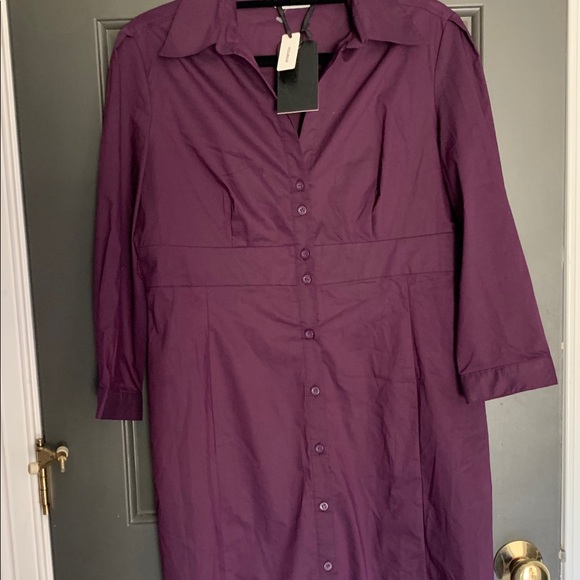 Tag Studio Button Down Dress - Picture 2 of 6